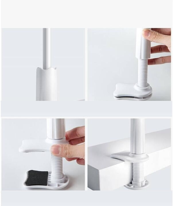 Mobile phone bracket lazy mobile phone bracket bedside spiral mobile phone clip lazy bracket multi-function